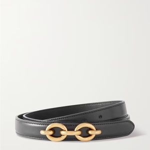 SAINT LAURENT
Chain-embellished leather belt